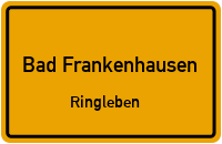 Ortsumgehung Schönfeld-Ringleben in Bad FrankenhausenRingleben
