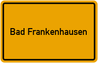 Wo liegt Bad Frankenhausen?