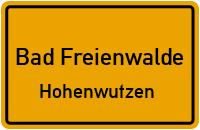 Wilhelmienenberg in Bad FreienwaldeHohenwutzen