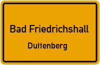 Froschgasse in Bad FriedrichshallDuttenberg
