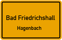 Straßen in Bad Friedrichshall Hagenbach