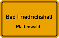 Paracelsusstraße in Bad FriedrichshallPlattenwald