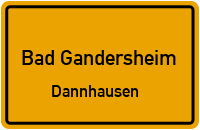 Straßenverzeichnis Bad Gandersheim Dannhausen
