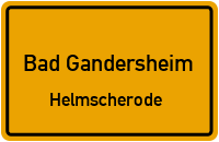 Straßenverzeichnis Bad Gandersheim Helmscherode