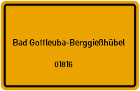 01816 Bad Gottleuba-Berggießhübel