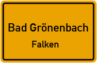 Straßen in Bad Grönenbach Falken