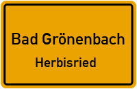 Straßen in Bad Grönenbach Herbisried
