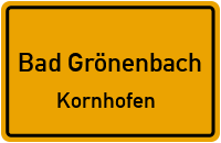 Straßenverzeichnis Bad Grönenbach Kornhofen