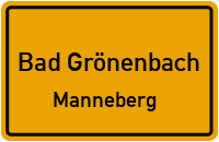 Straßen in Bad Grönenbach Manneberg