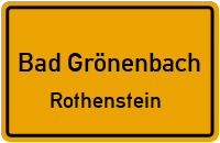 Straßenverzeichnis Bad Grönenbach Rothenstein