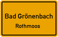 Straßen in Bad Grönenbach Rothmoos