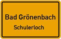Schulerloch in Bad GrönenbachSchulerloch