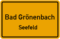 Straßen in Bad Grönenbach Seefeld