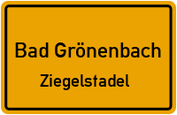 Straßen in Bad Grönenbach Ziegelstadel