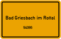 94086 Bad Griesbach im Rottal