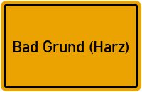 Bad Grund (Harz) in Niedersachsen