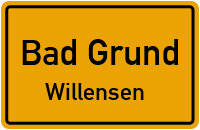 Teichhütter Weg in Bad GrundWillensen