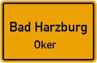 Halberstädter Straße in Bad HarzburgOker