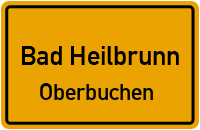 Straßen in Bad Heilbrunn Oberbuchen