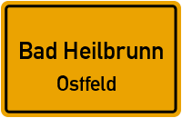 Straßenverzeichnis Bad Heilbrunn Ostfeld