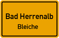 Unterer Bachhaldeweg in Bad HerrenalbBleiche