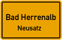 Neuenbürger Straße in 76332 Bad Herrenalb (Neusatz)