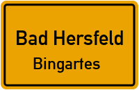 Berliner Straße in Bad HersfeldBingartes
