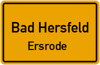 Ahornweg in Bad HersfeldErsrode
