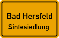 Untere Kühnbach in Bad HersfeldSintesiedlung