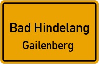 Straßenverzeichnis Bad Hindelang Gailenberg