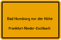 Ostring in Bad Homburg vor der HöheFrankfurt-Nieder-Eschbach