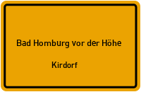 Rotkreuzweg in 61350 Bad Homburg vor der Höhe (Kirdorf)