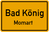 Talblickstraße in Bad KönigMomart