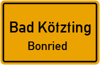 Straßenverzeichnis Bad Kötzting Bonried