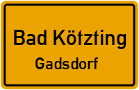 Straßenverzeichnis Bad Kötzting Gadsdorf