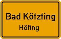 Höfing in 93444 Bad Kötzting (Höfing)
