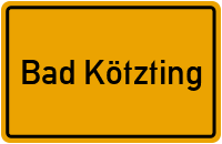 City Sign Bad Kötzting