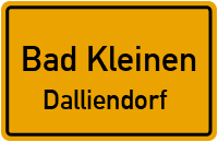 Hauptstraße in Bad KleinenDalliendorf