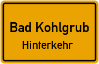 Straßenverzeichnis Bad Kohlgrub Hinterkehr