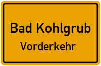 Straßenverzeichnis Bad Kohlgrub Vorderkehr
