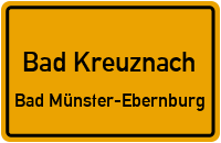 Scheurebenweg in Bad KreuznachBad Münster-Ebernburg