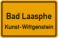 Wittgensteiner Straße in Bad LaaspheKunst-Wittgenstein