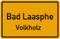 Volkholzer Straße in Bad LaaspheVolkholz
