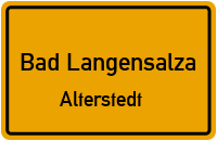 Neue Straße in Bad LangensalzaAlterstedt
