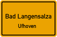 Salzastraße in 99947 Bad Langensalza (Ufhoven)
