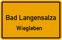 Obergasse in Bad LangensalzaWiegleben