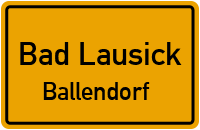 Straßenverzeichnis Bad Lausick Ballendorf