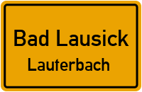 Hauptstraße in Bad LausickLauterbach