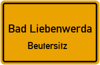 Waldstraße in Bad LiebenwerdaBeutersitz