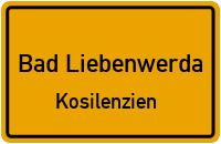 Dorfstraße in Bad LiebenwerdaKosilenzien